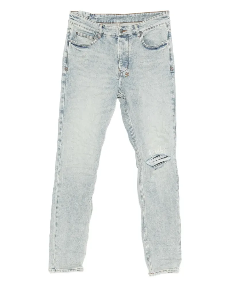ksubi Jeans in Distressed-Optik - Blau Blau