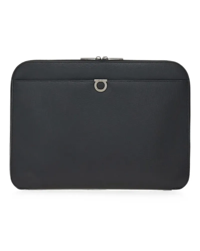 Ferragamo Gancini document holder - Schwarz Schwarz