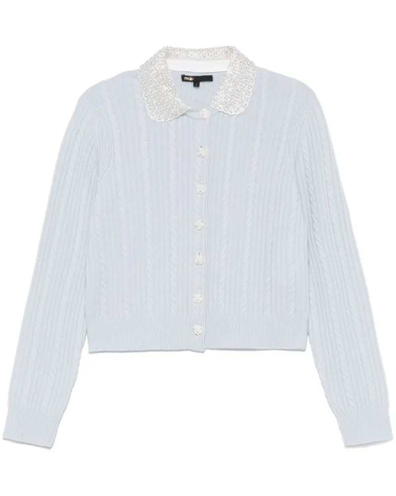 Maje Verzierter Cardigan - Blau Blau