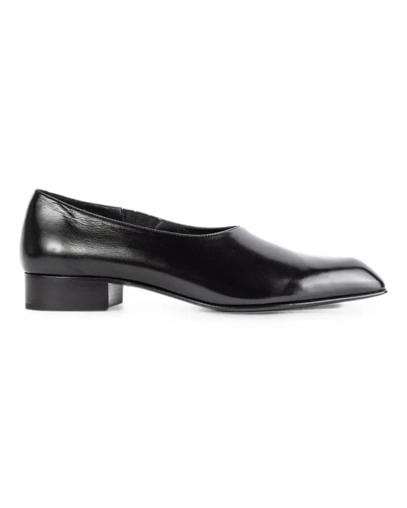 KHAITE Colt slip-on loafers - Schwarz Schwarz