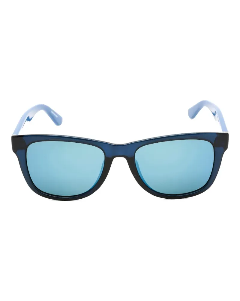 Lacoste rectangle full-rim sunglasses - Blau Blau