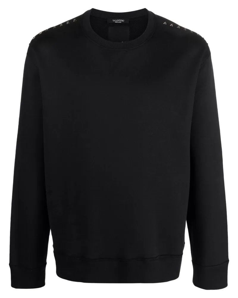 Valentino Garavani Rockstud Untitled Sweatshirt Schwarz