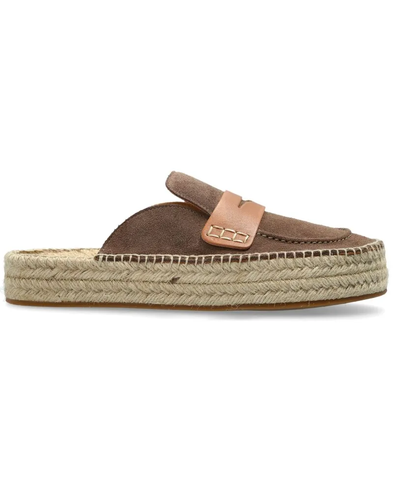 J.W.Anderson Espadrilles aus Wildleder - Braun Braun