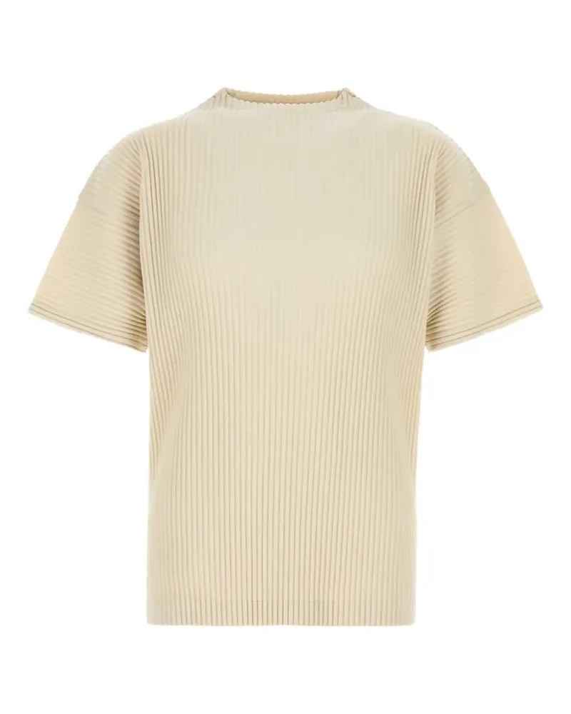 Issey Miyake short-sleeve T-shirt - Nude Nude
