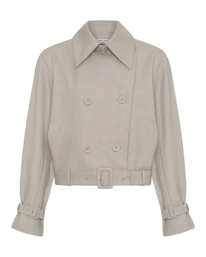 Anna Quan Bourdin double-breasted jacket - Grau Grau