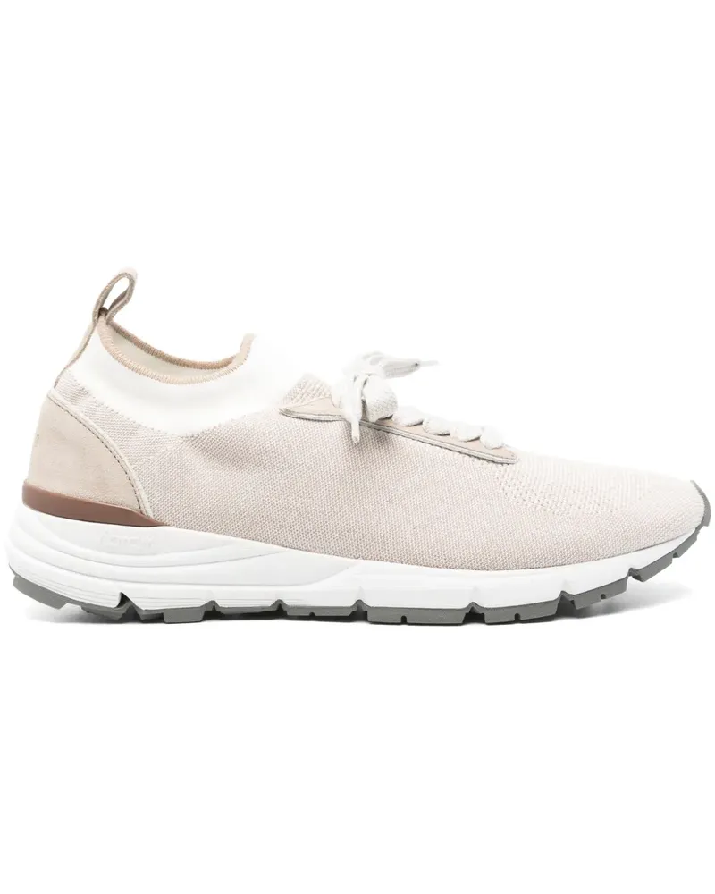 Peserico Sneakers in Strickoptik - Nude Nude