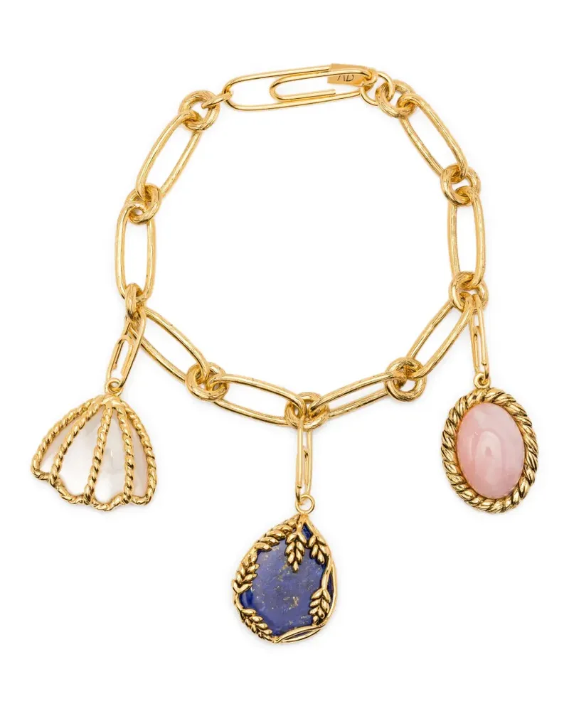 Aurélie Bidermann charm-link bracelet - Gold Gold