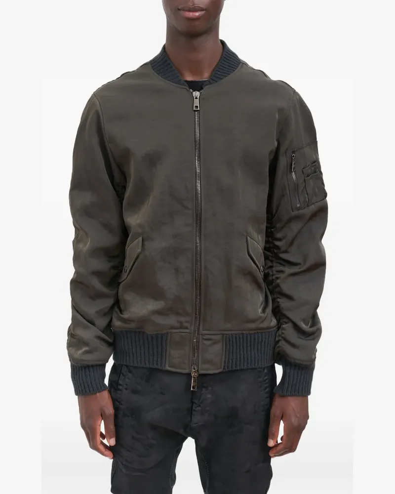 Giorgio Brato zip-fastening bomber jacket - Grün Grün