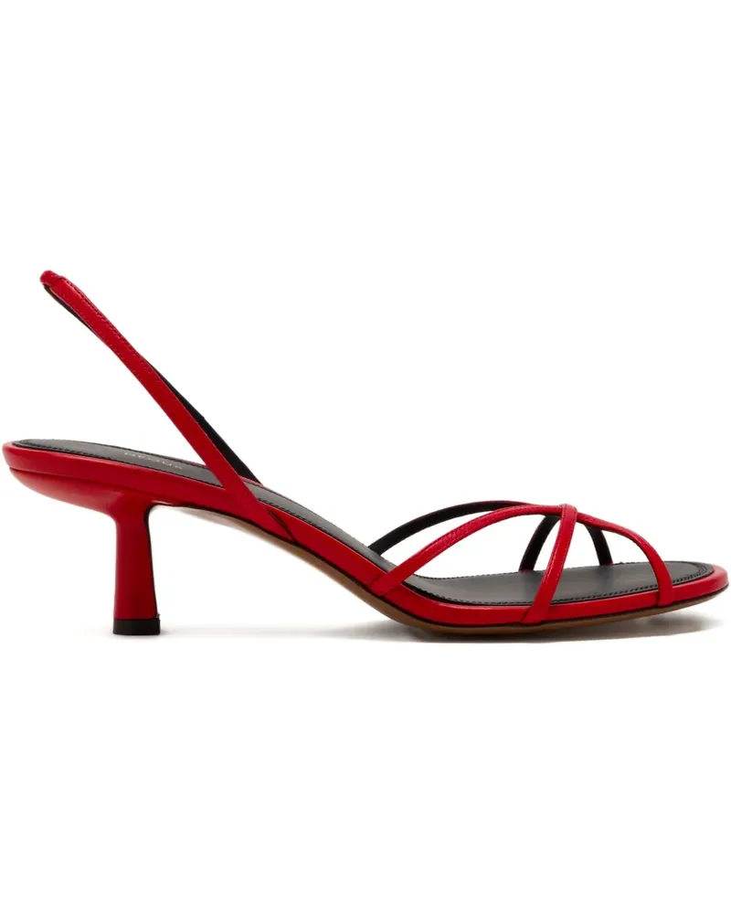 NEOUS Ibor Sandalen 55mm - Rot Rot