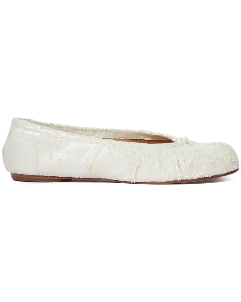 Maison Margiela Tabi' Ballerinas - Weiß Weiß