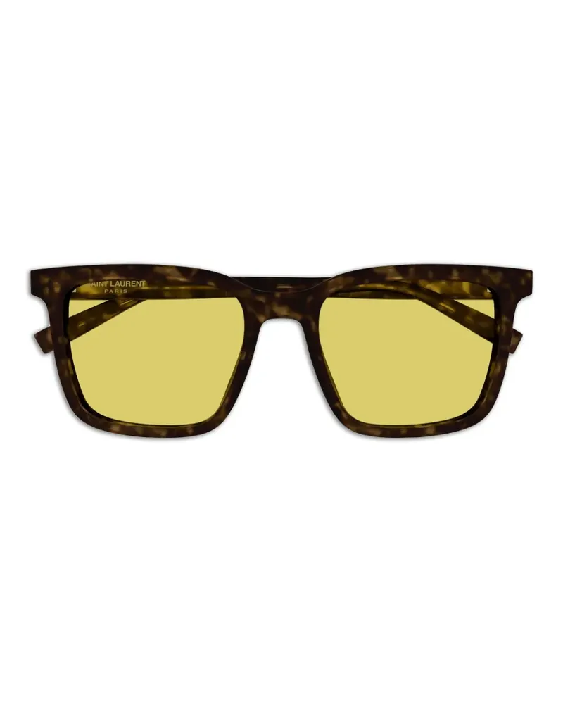 Saint Laurent SL 500 square-frame sunglasses - Braun Braun
