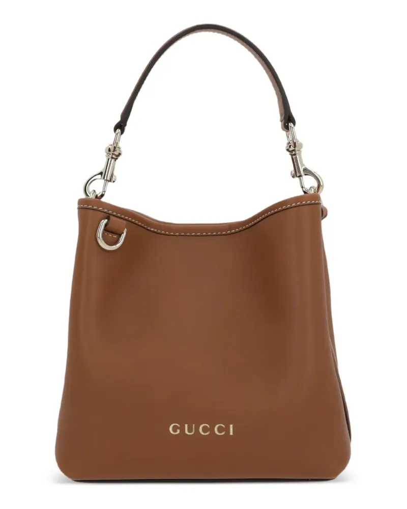 Gucci Fischerhut mit Logo-Stickerei - Braun Braun
