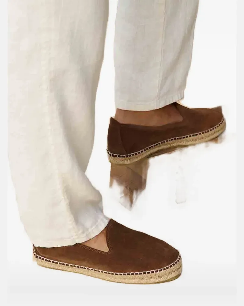 Manebí Espadrilles aus Wildleder - Braun Braun