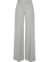 Ermanno Scervino Weite Hose aus Filz Grau