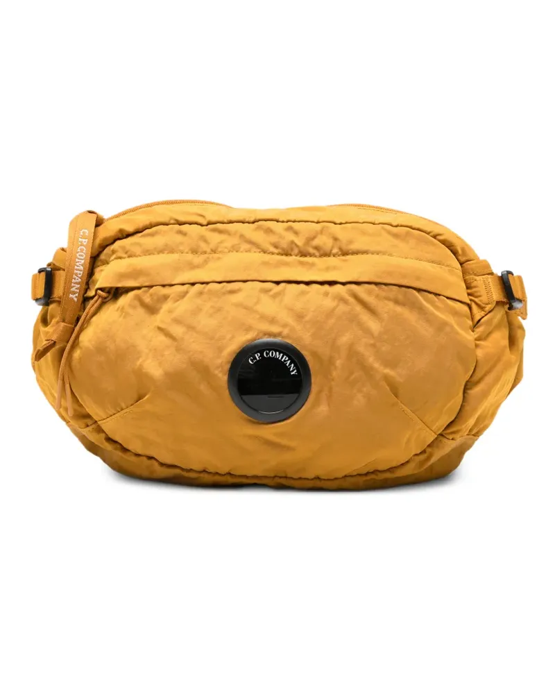 C.P. Company logo-patch belt bag - Orange Orange