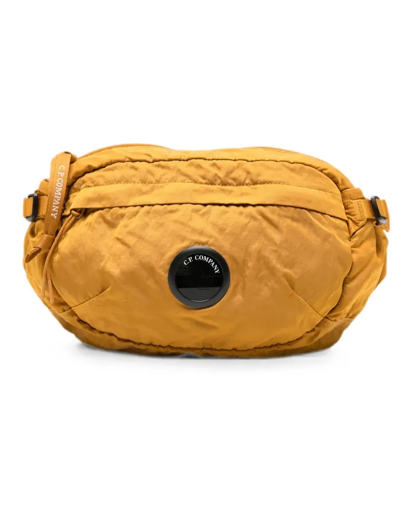 C.P. Company logo-patch belt bag - Orange Orange