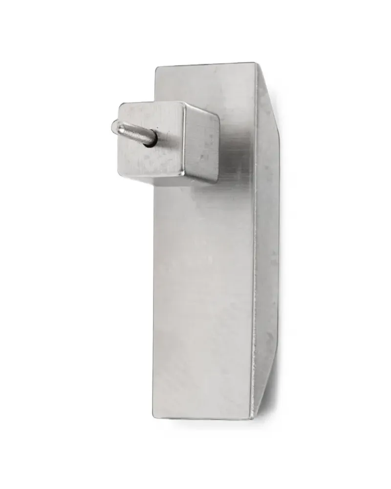 Rick Owens Ohrringe mit Kristallen - Silber Silber