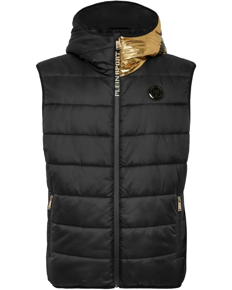 Philipp Plein Scratch Weste - Schwarz Schwarz