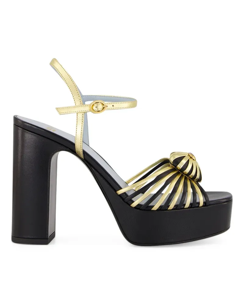 Valentino Garavani Coeur Royal Sandalen - Gold Gold