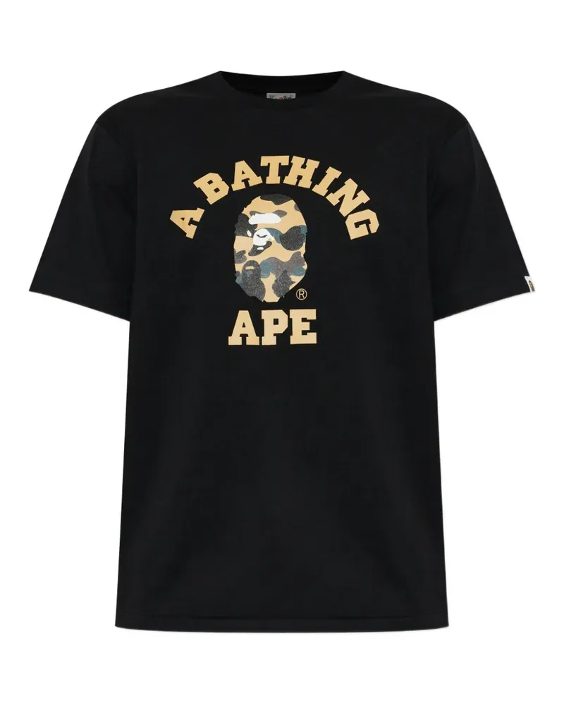 BAPE graphic-print T-shirt - Schwarz Schwarz