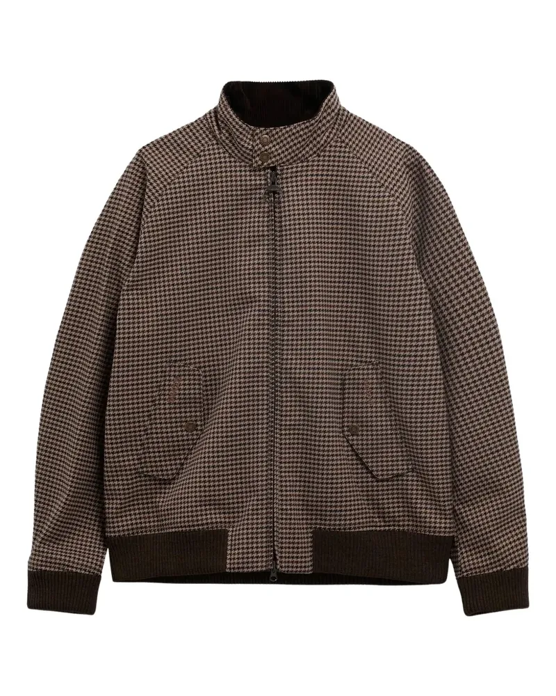 Baracuta x Barbour Porton Jacke mit Reißverschluss - Braun Braun