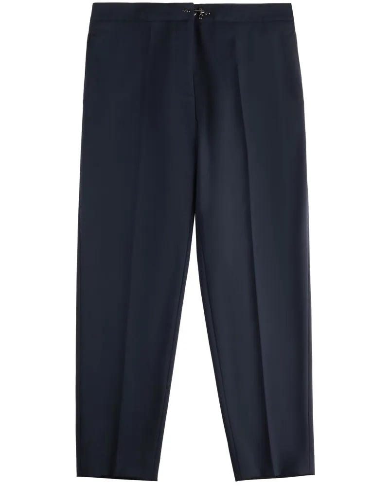 Fay Hose aus Wolle - Blau Blau