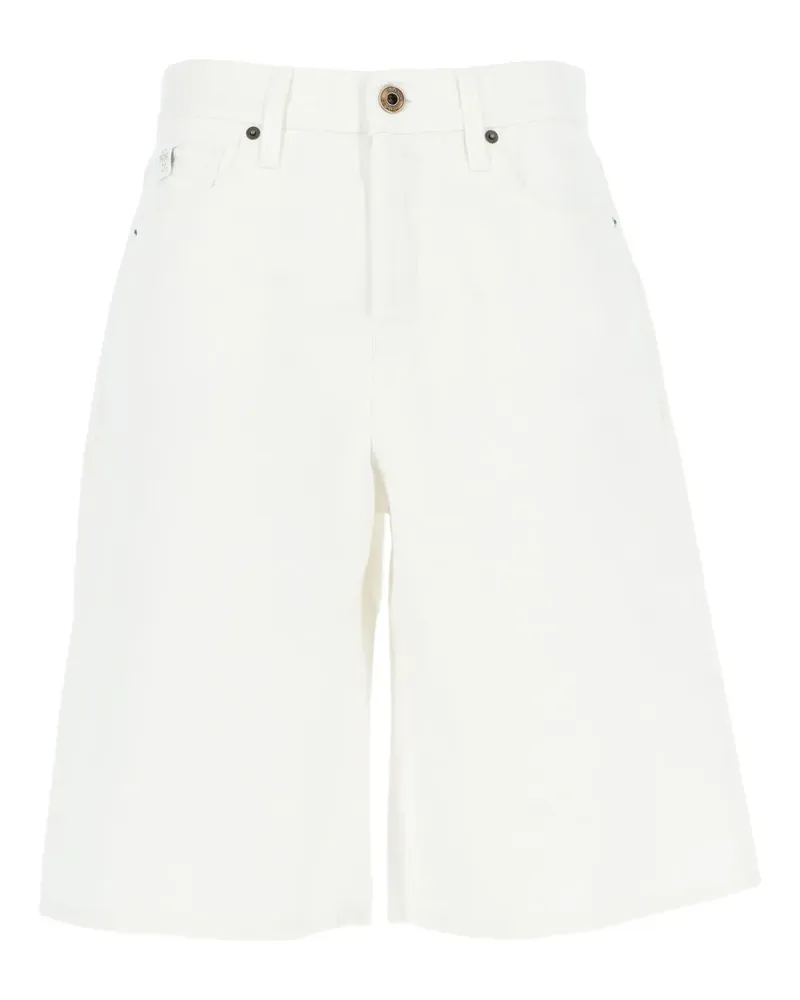 Jacob Cohën Bermudas mit Tasche - Weiß Weiß