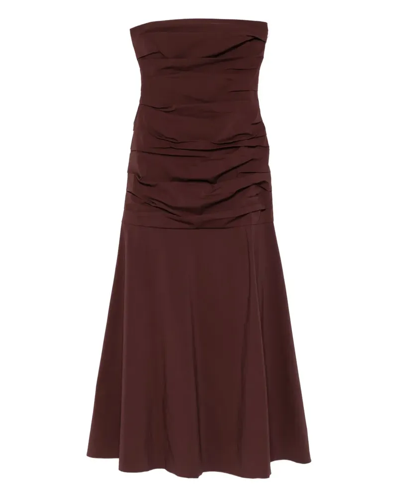 St. Agni strapless maxi dress - Braun Braun