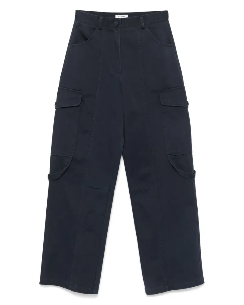 Sandro Klassische Hose - Blau Blau