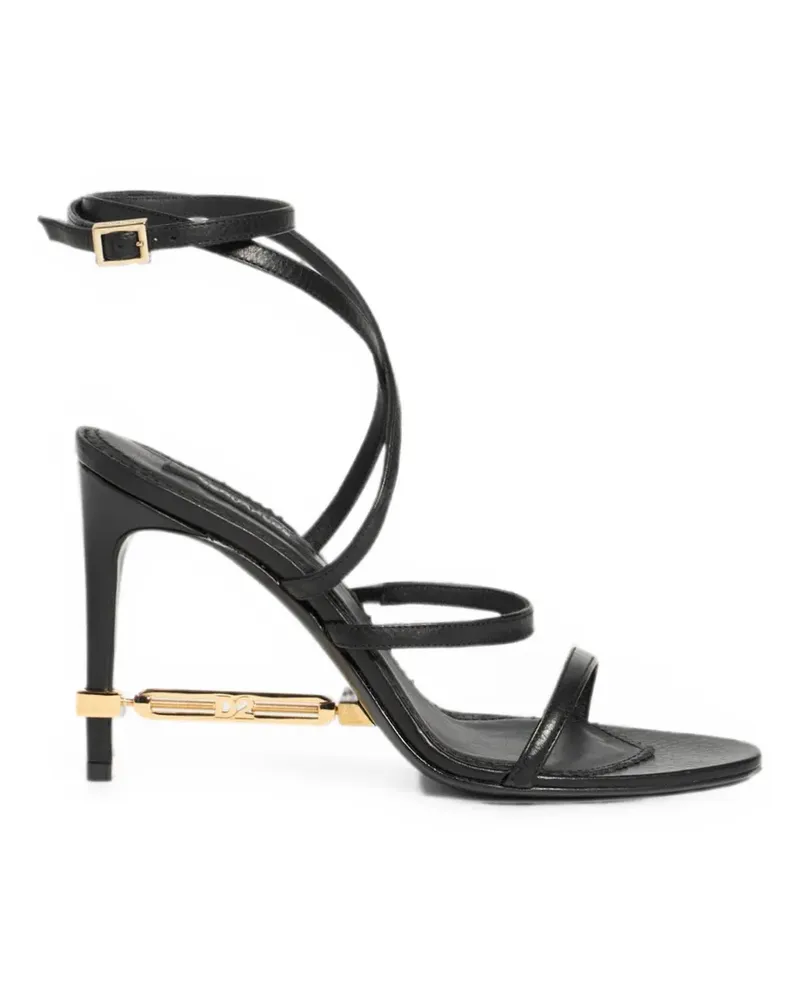 Dsquared2 Chic Night Sandalen mit Absatz - Schwarz Schwarz