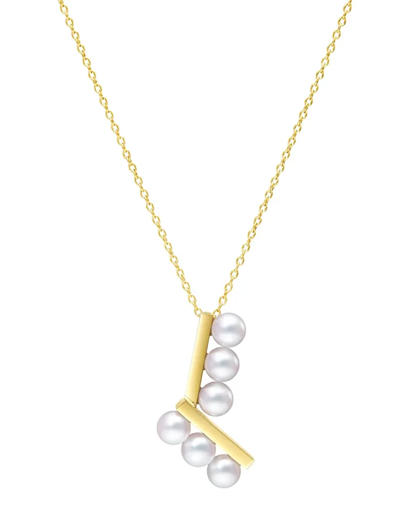 TASAKI Balance Arm Neo Perlenkette - Gold Gold