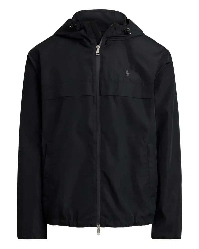 Ralph Lauren Windbreaker mit Kapuze - Schwarz Schwarz