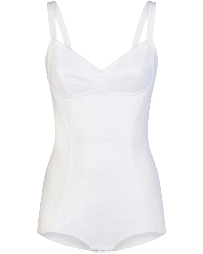 Dolce & Gabbana Body mit Spitze - Weiß Weiß