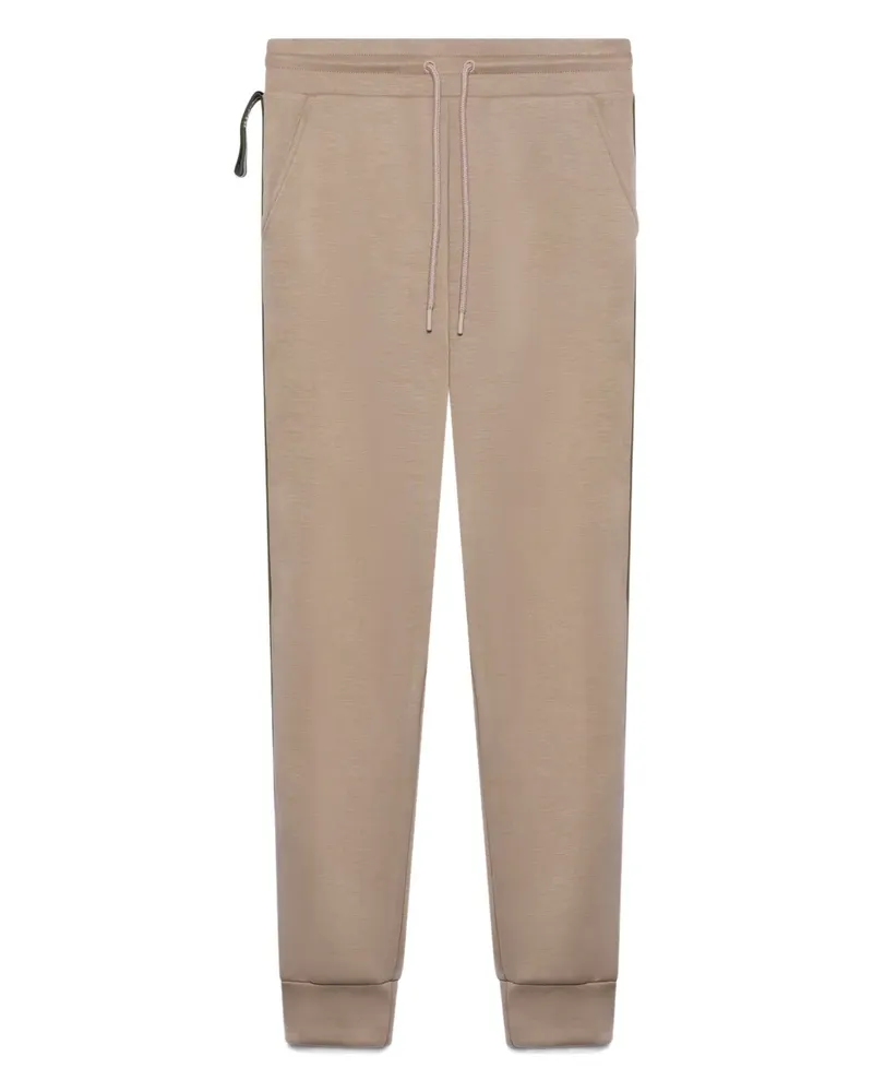 GCDS Scouba-Jogginghose mit Logo-Streifen - Nude Nude