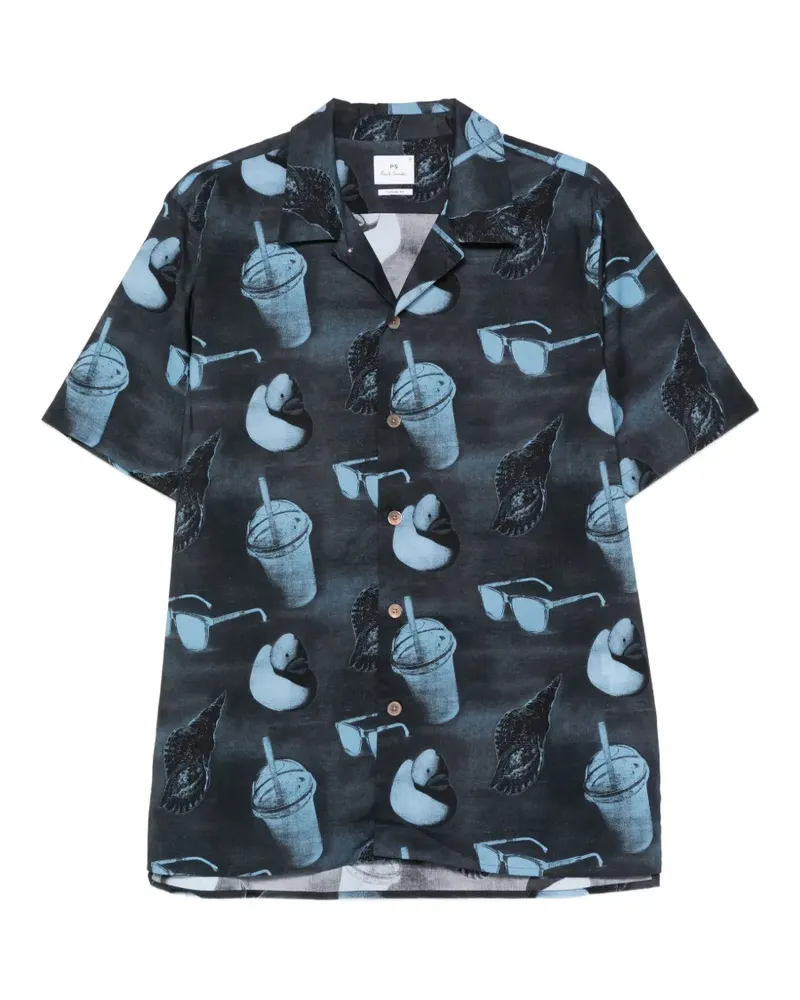 Paul Smith short-sleeve shirt - Blau Blau