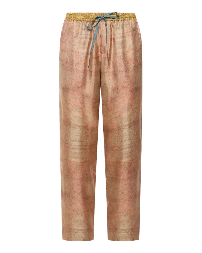 Pierre-Louis Mascia Aloe Hose mit geradem Schnitt - Nude Nude