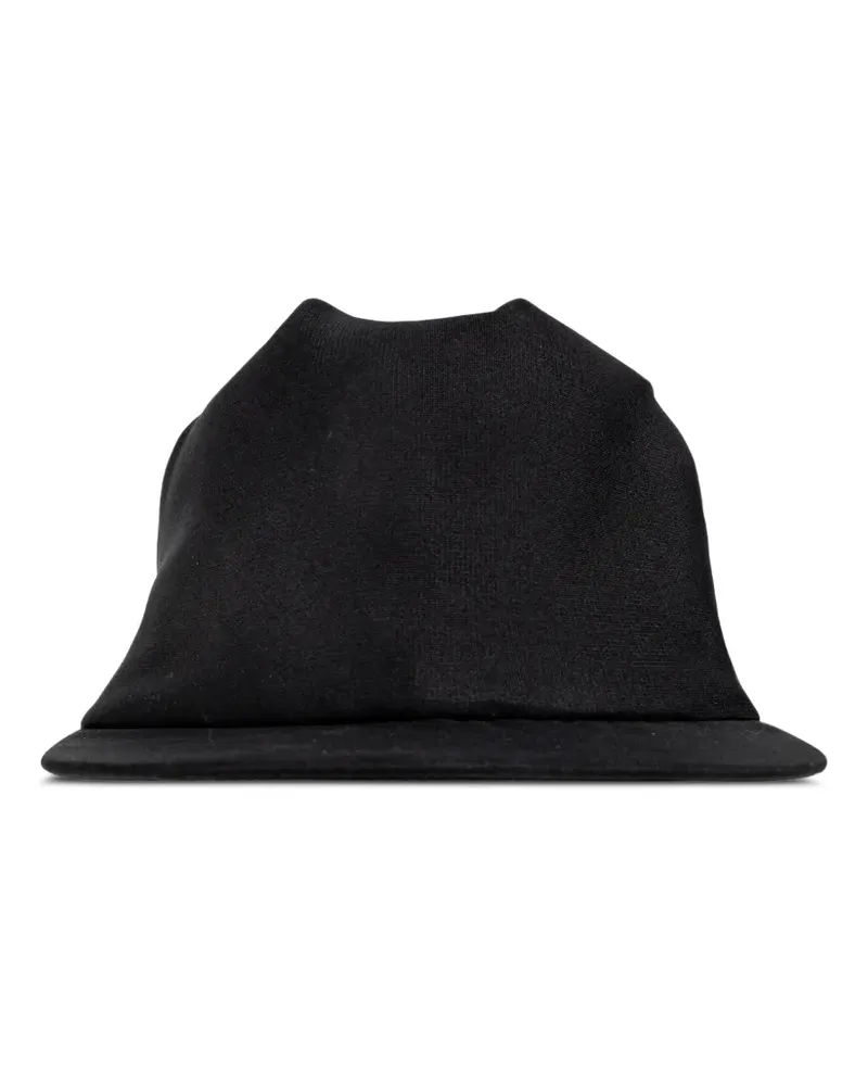 Balenciaga draped silk cap - Schwarz Schwarz