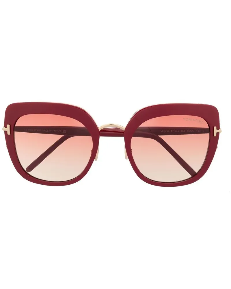 Tom Ford Oversized-Sonnenbrille - Rosa Rosa