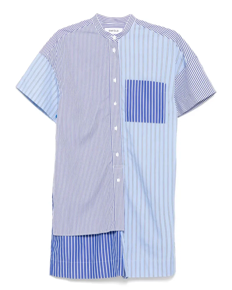 ENFÖLD Gestreifter Playsuit - Blau Blau