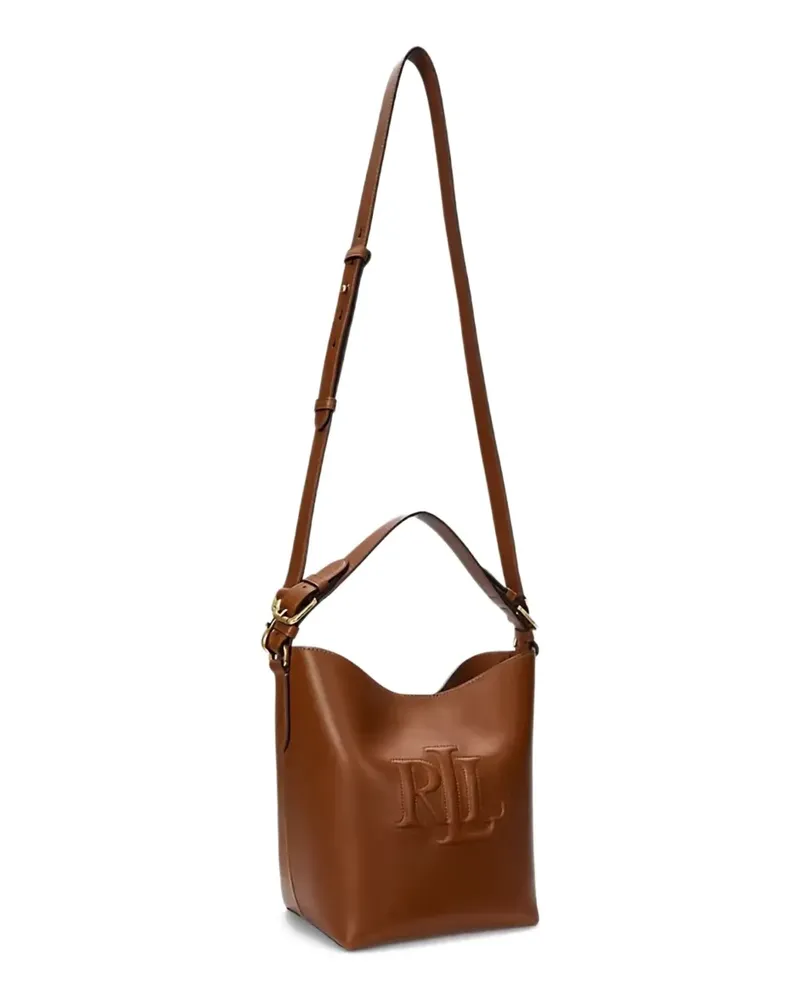 Ralph Lauren Witley Beuteltasche mit Logo-Prägung - Braun Braun