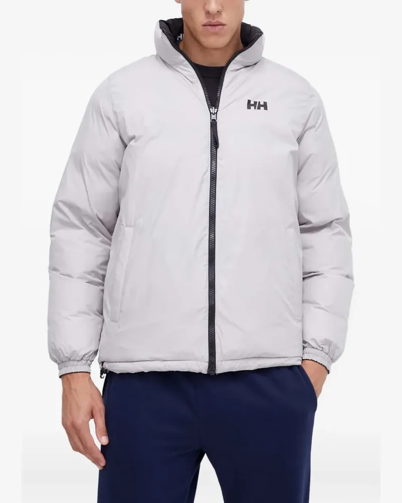 Helly Hansen logo puffer jacket - Grau Grau