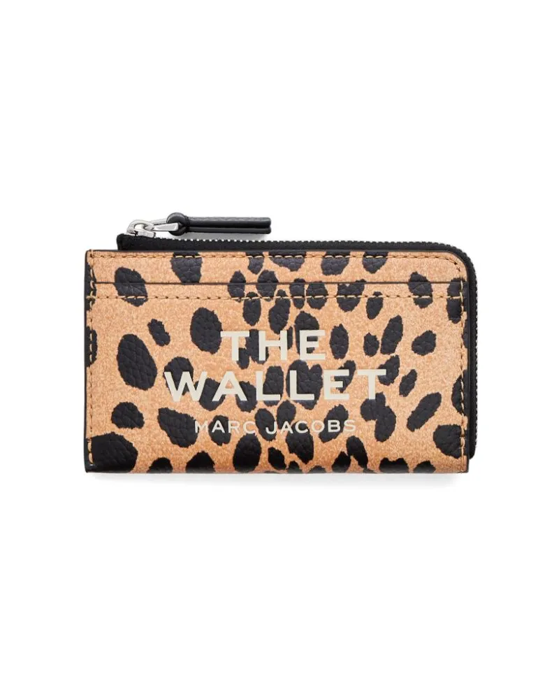 Marc Jacobs The Cheetah Portemonnaie - Braun Braun