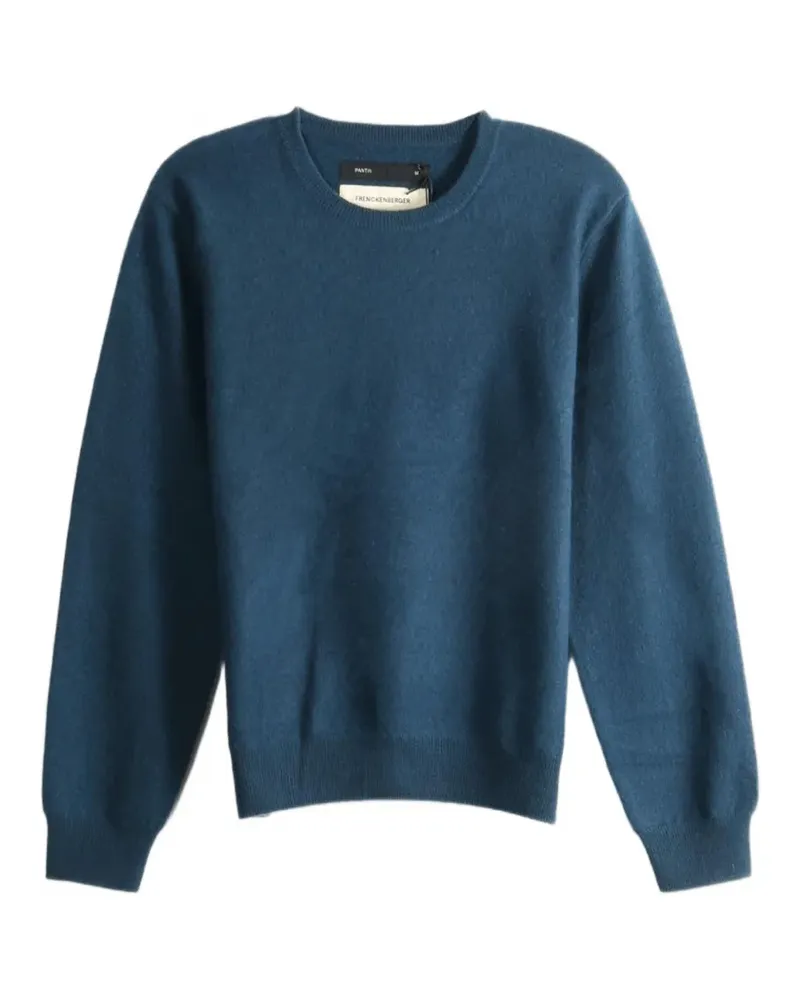 Frenckenberger crew-neck long-sleeve sweater - Blau Blau