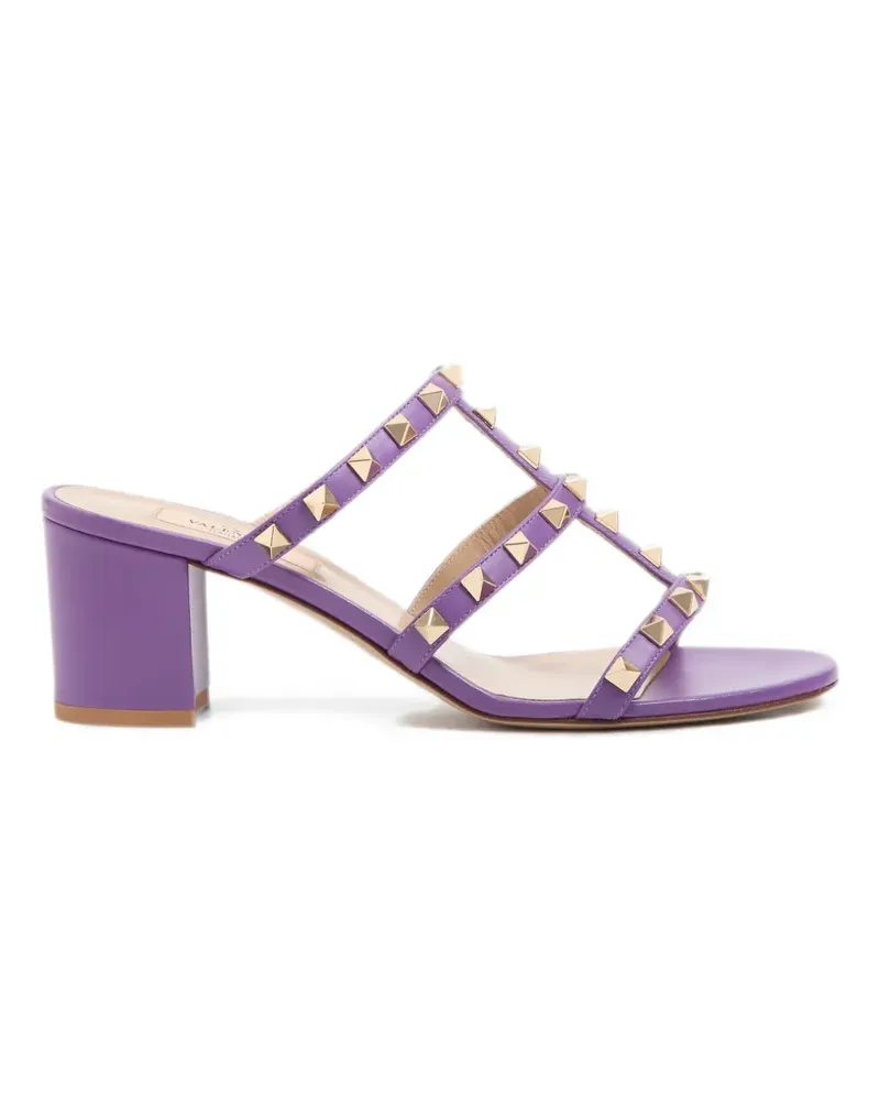Valentino Garavani Rockstud Sandalen - Violett Violett
