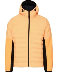 Aztech Mountain Gesteppte Ozone Midlayer-Jacke aus Fleece Orange