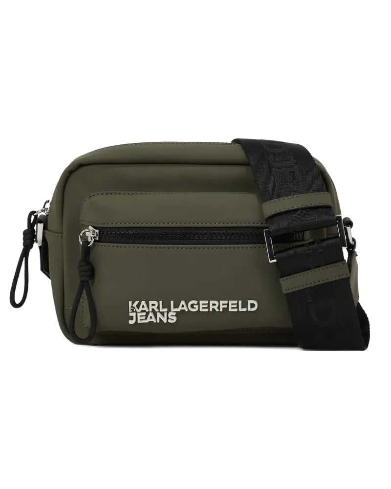 Karl Lagerfeld Umhängetasche mit Logo - Grün Grün