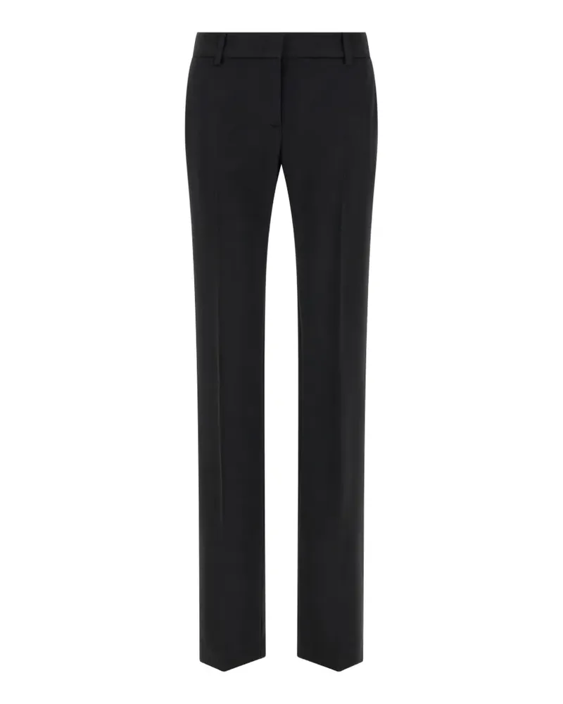 Ermanno Scervino Klassische Straight-Leg-Hose - Schwarz Schwarz