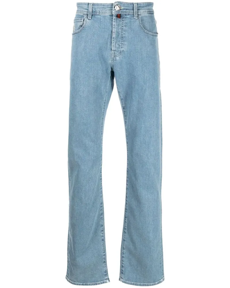 Billionaire Klassische Straight-Leg-Jeans - Blau Blau