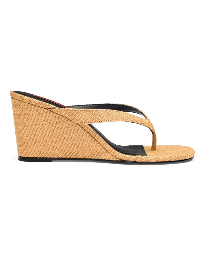 Simon Miller Soleil Wedge-Sandalen - Nude Nude