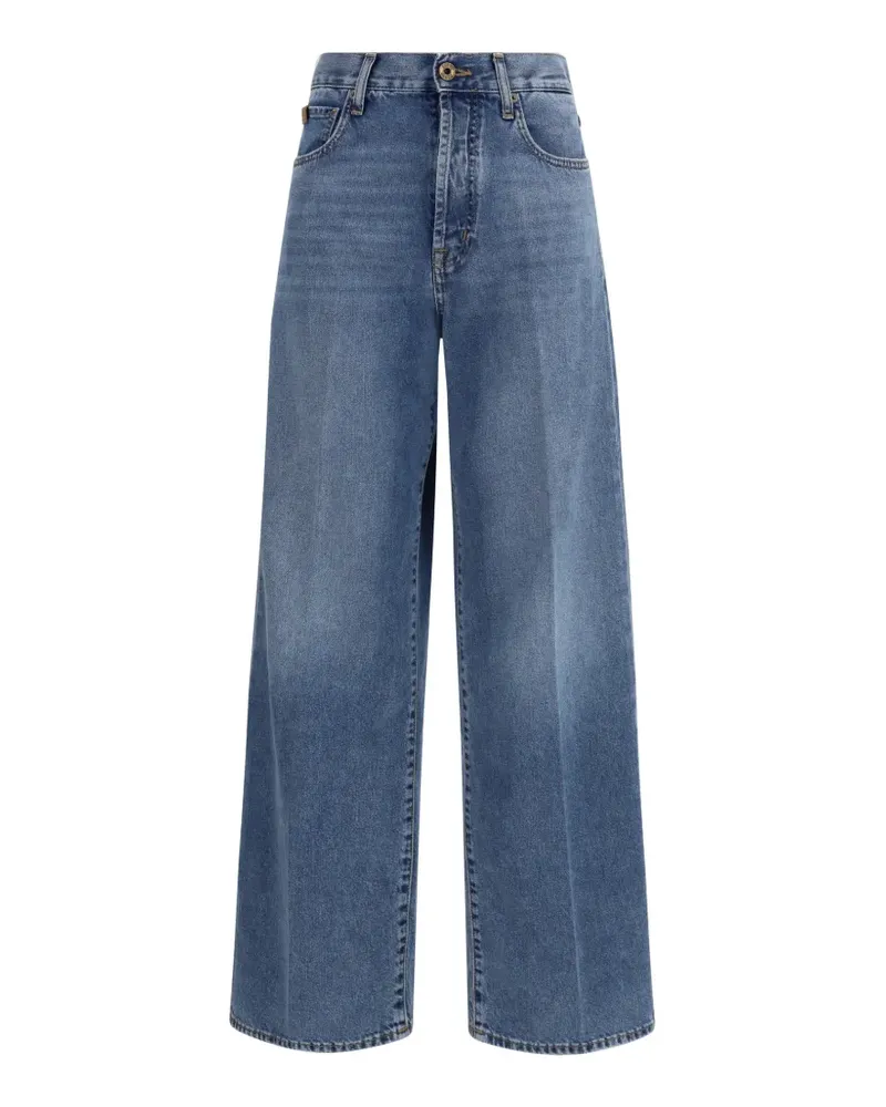 Jacob Cohën five-pocket wide-leg jeans - Blau Blau